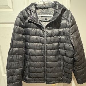 MK Puffer Black Jacket